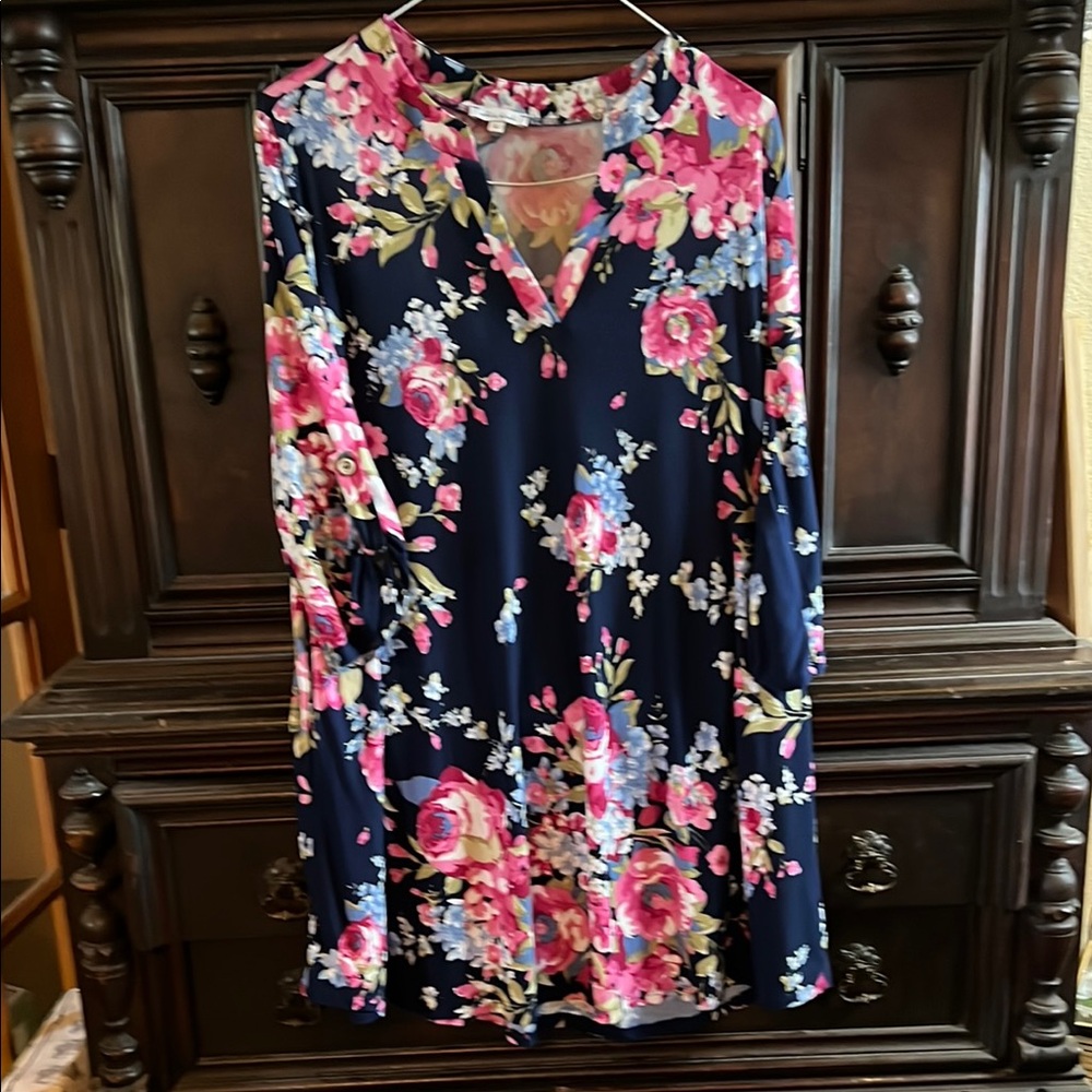 Floral Long Sleeve Dress